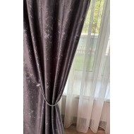 Nakts aizkaru audums velūrs (V21-6)