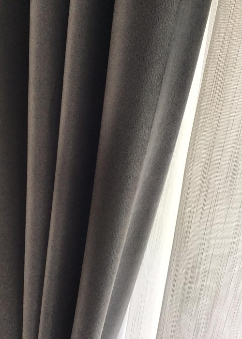 Nakts aizkaru audums velūrs (V66-12)