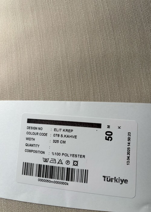 Tills kreps (ELIT KREP-078 S KAHVE -325)