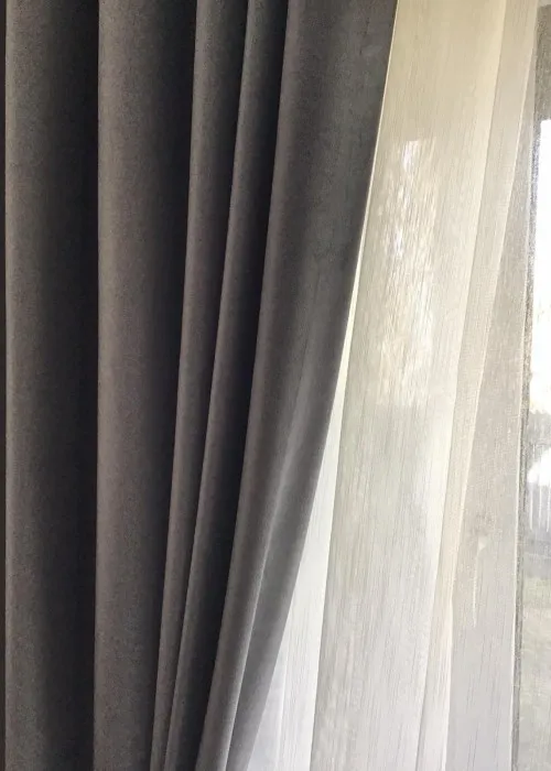 Nakts aizkaru audums velūrs (V66-12)