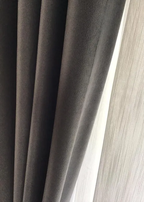 Nakts aizkaru audums velūrs (V66-12)